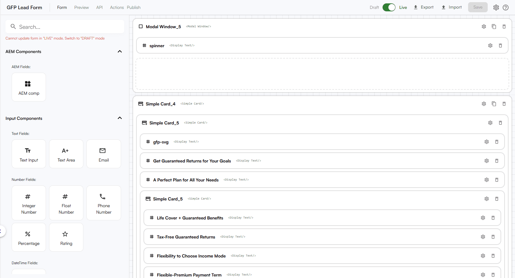 How form building look like